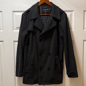 Empyre Charcoal Men's Peacoat